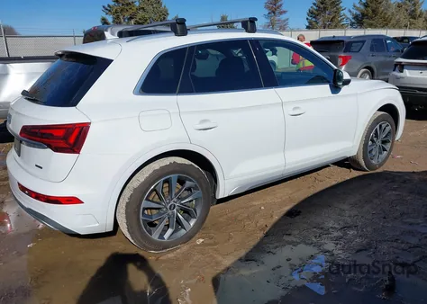2021 Audi Q5 Premium Plus 45 Tfsi Quattro S Tronic z USA, uszkodzony, nr VIN WA1BAAFY0M2015448